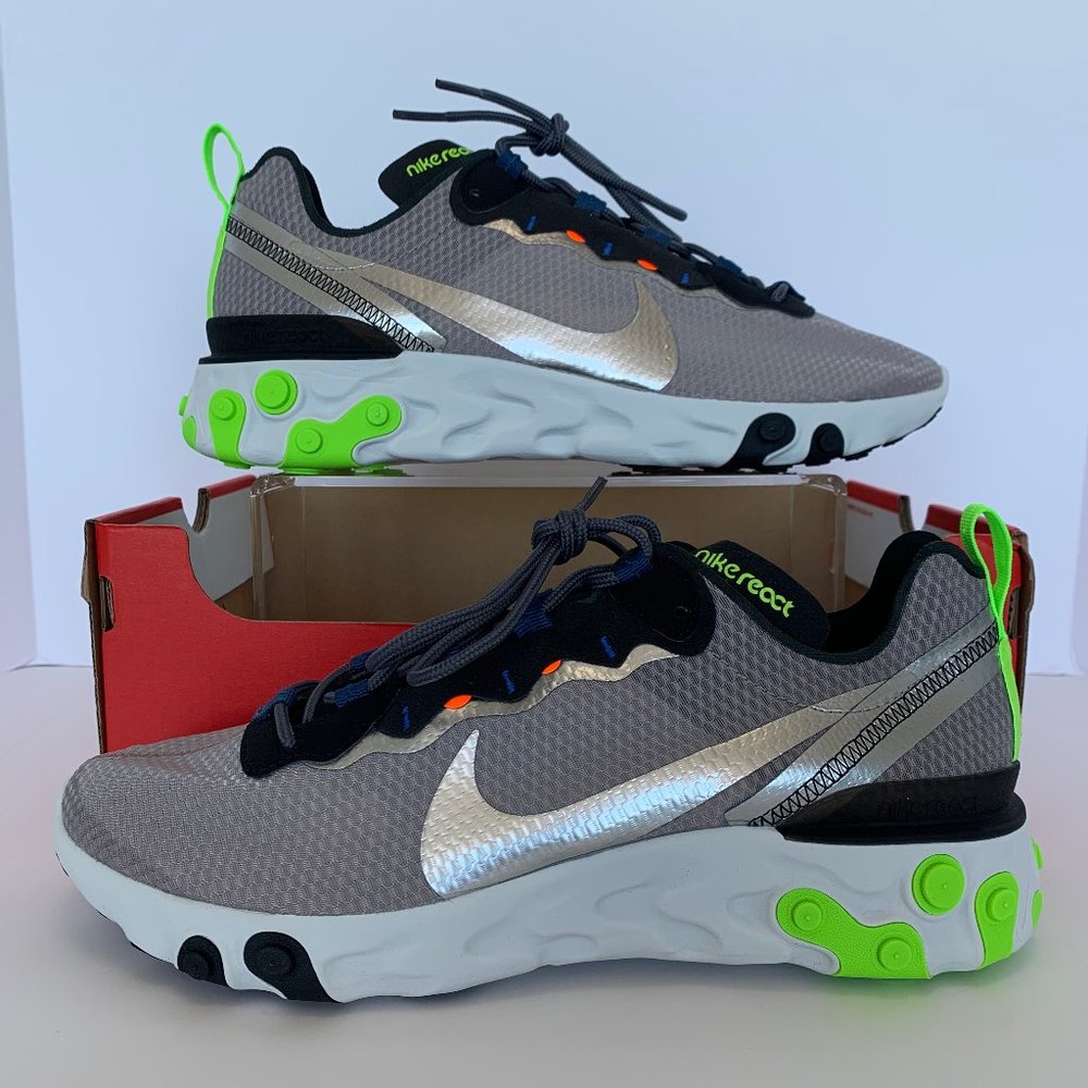 Nike React Element 55 SE 'Grey Volt'